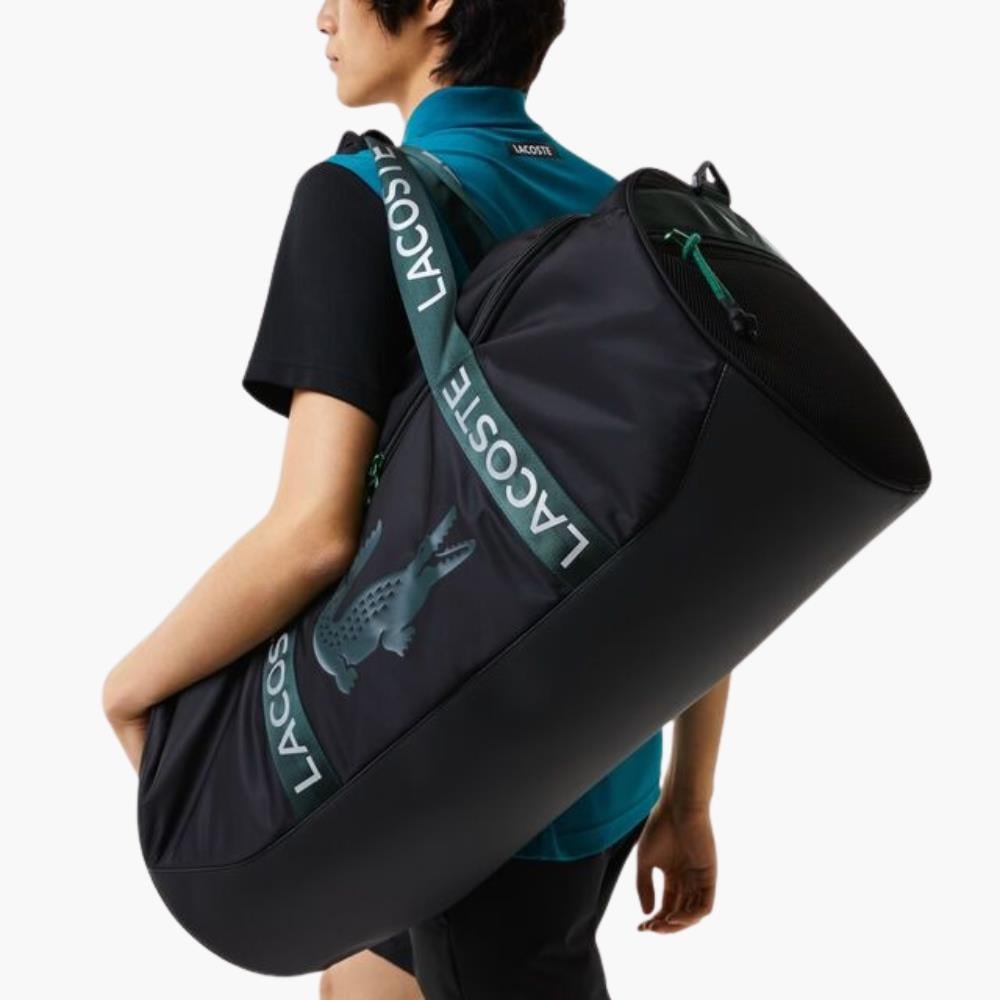 Lacoste L23 Duffle Raket Çantası - Siyah