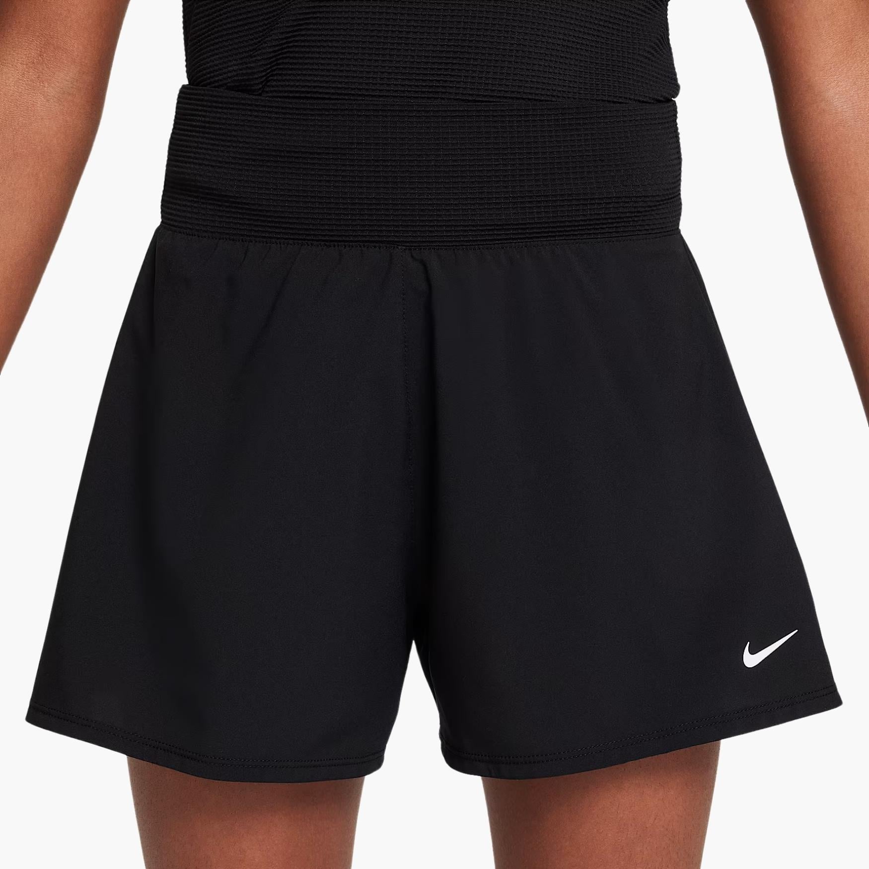 Nike Dri-FIT Genç Kız Antrenman Şortu - Siyah