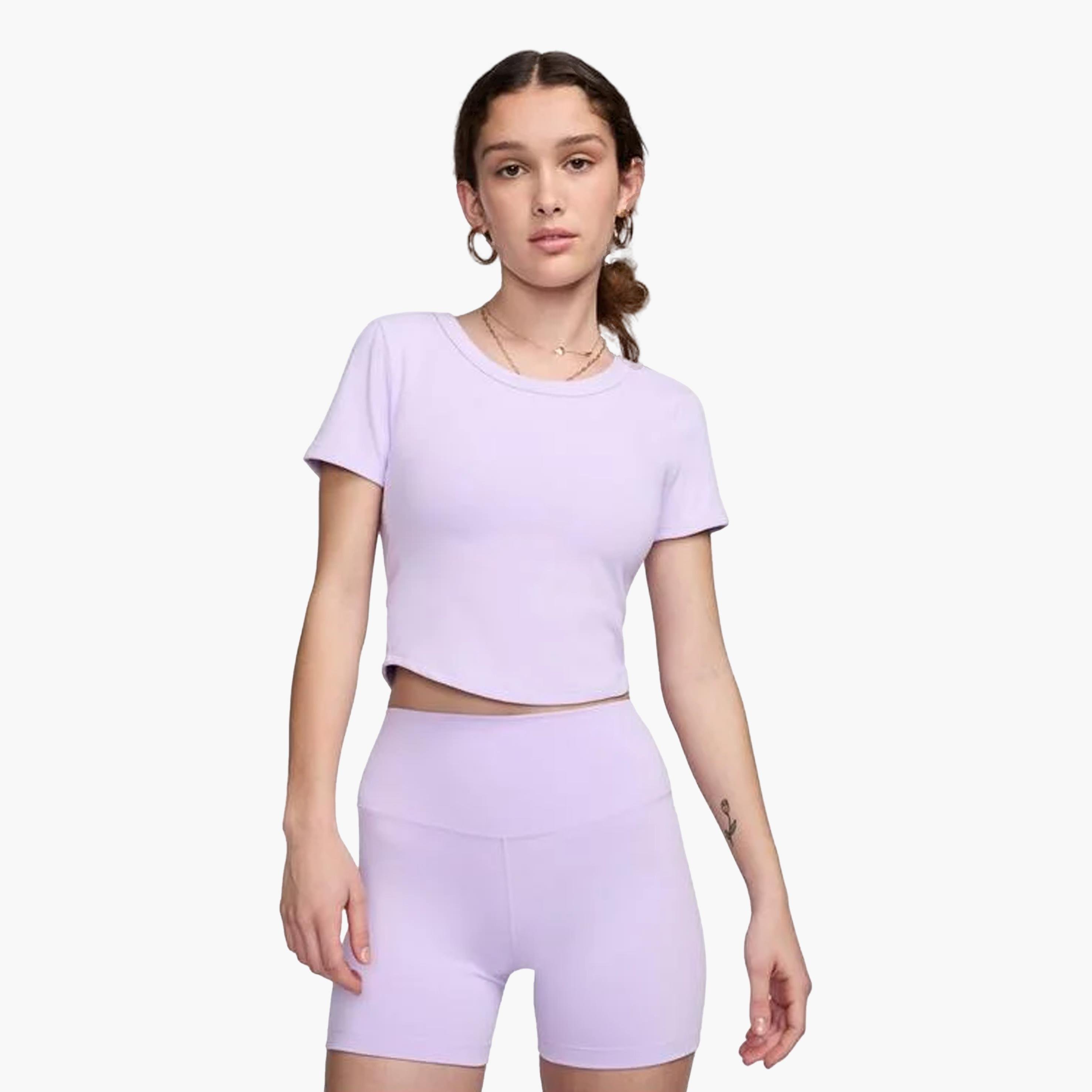 Nike Dri-FIT Kısa Kollu Crop T-shirt