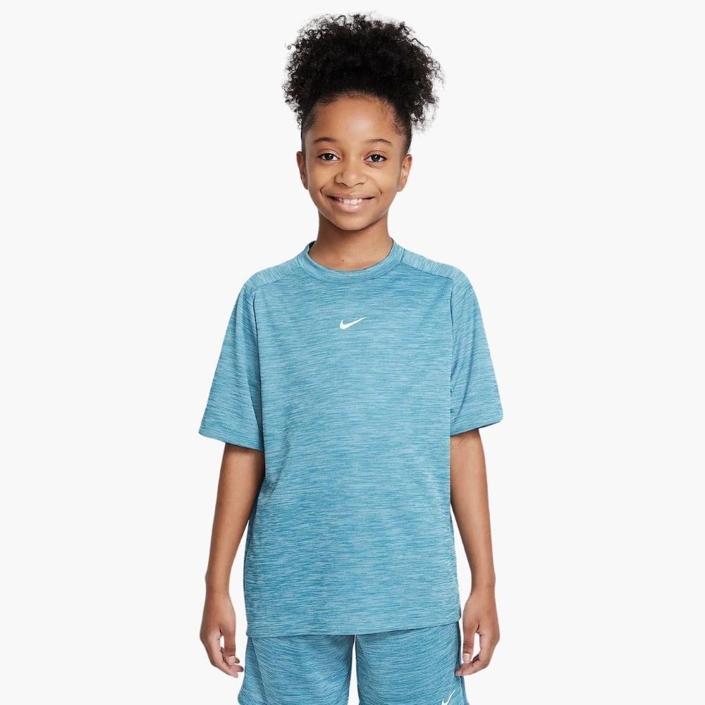 Nike Dri-FIT Multi Genç Çocuk Tişört - Açık Mavi