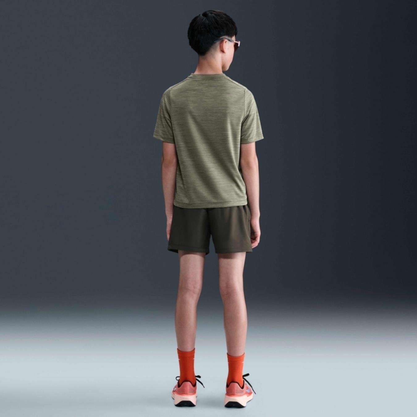 Nike Dri-FIT Multi Genç Çocuk Tişört - Açık Yeşil