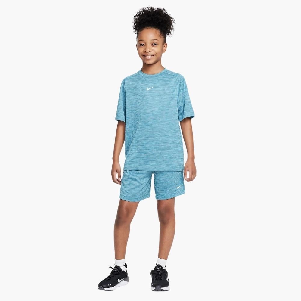 Nike Dri-FIT Multi Genç Çocuk Tişört - Açık Mavi
