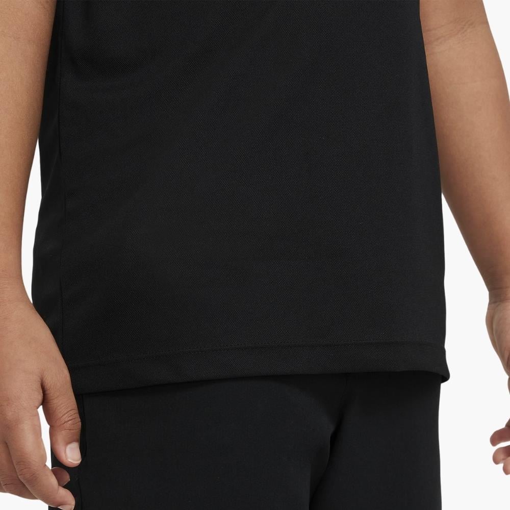 Nike Dri-FIT Victory Genç Çocuk Golf Polo Yaka T-Shirt - Siyah