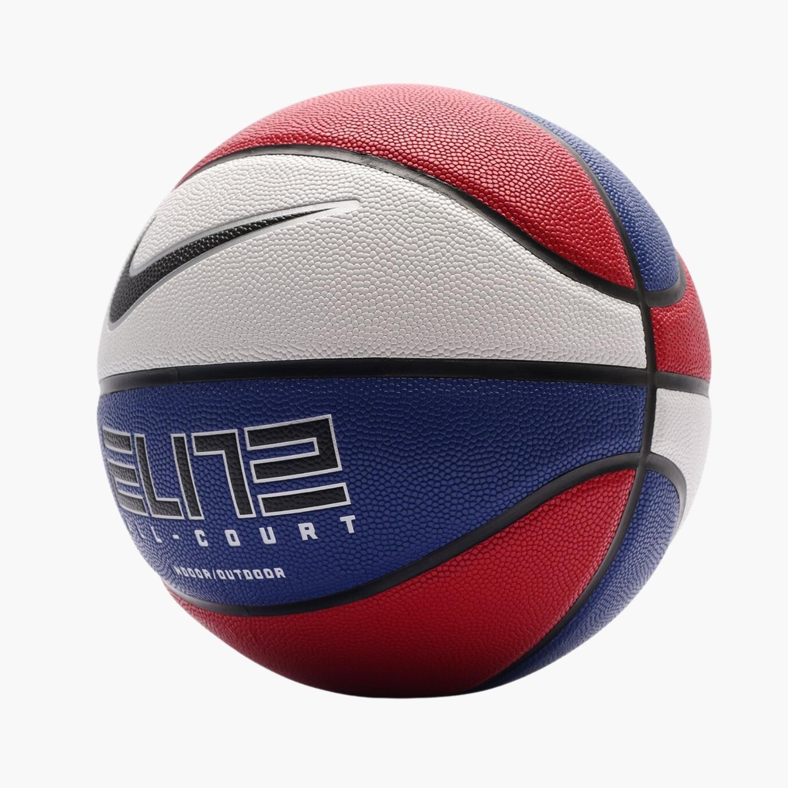 Nike Elite All Court 8P 2.0 Deflated Basketbol Topu - Kırmızı/Mavi