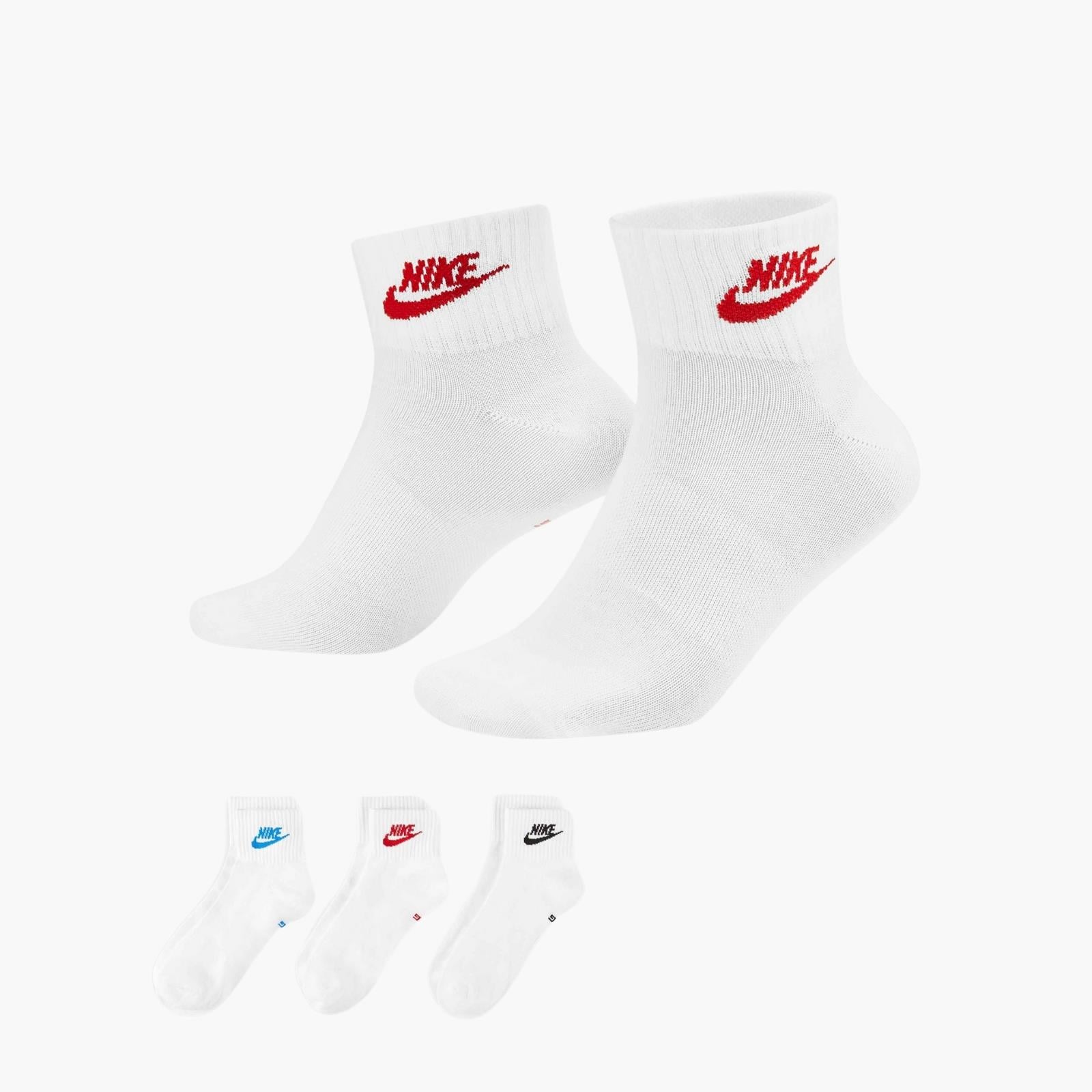 Nike Everyday Essential Unisex 3'lü Çorap
