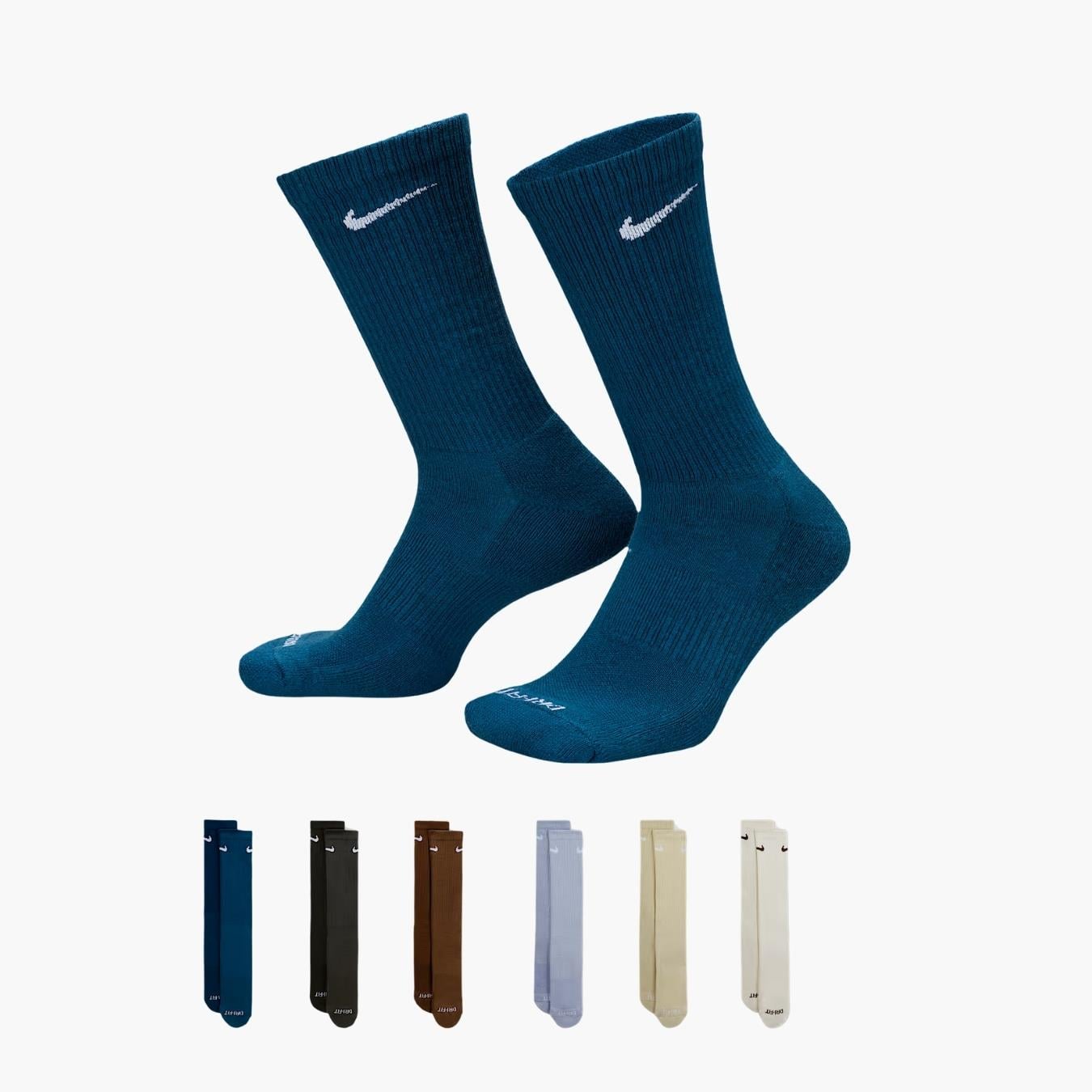 Nike Everyday Plus Cushion Crew Unisex 6'lı Çorap