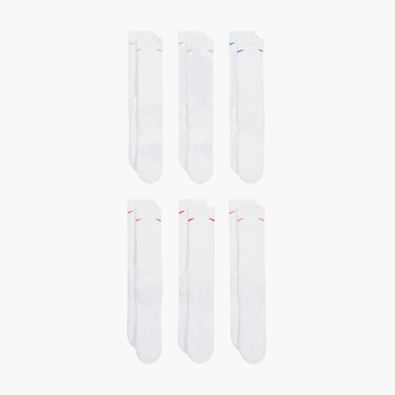 Nike Everyday Plus Cushion Crew Unisex 6'lı Çorap