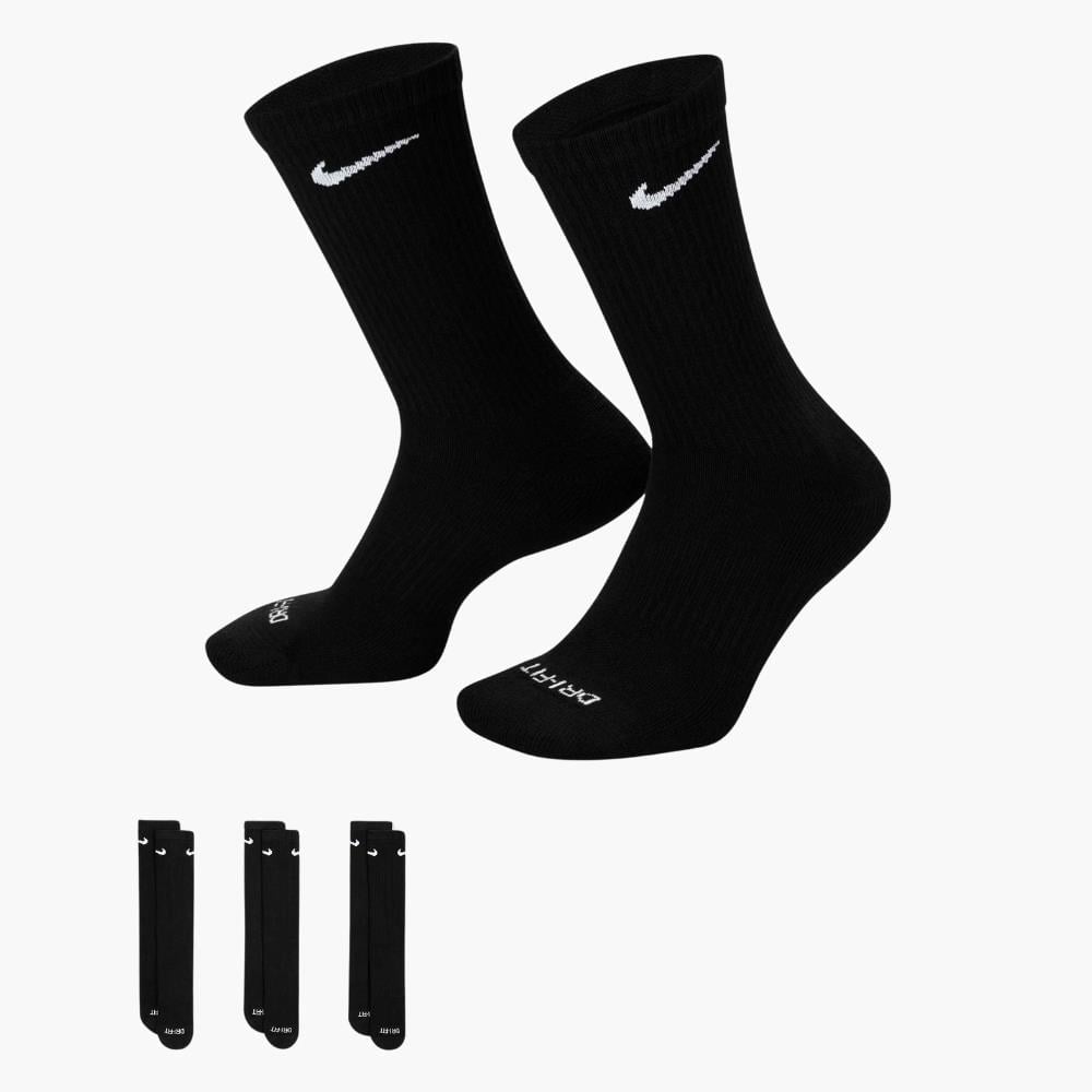 Nike Everyday Plus Cushioned Crew Antrenman Çorabı 3'lü