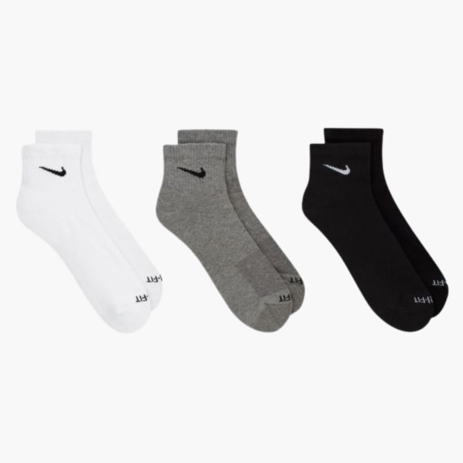 Nike Everyday Plus Yastıklı Antrenman Çorabı 3'lü