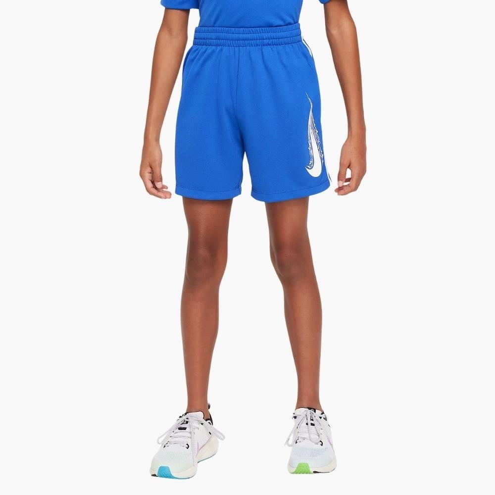 Nike Multi Dri-FIT Genç Çocuk Şortu - Mavi