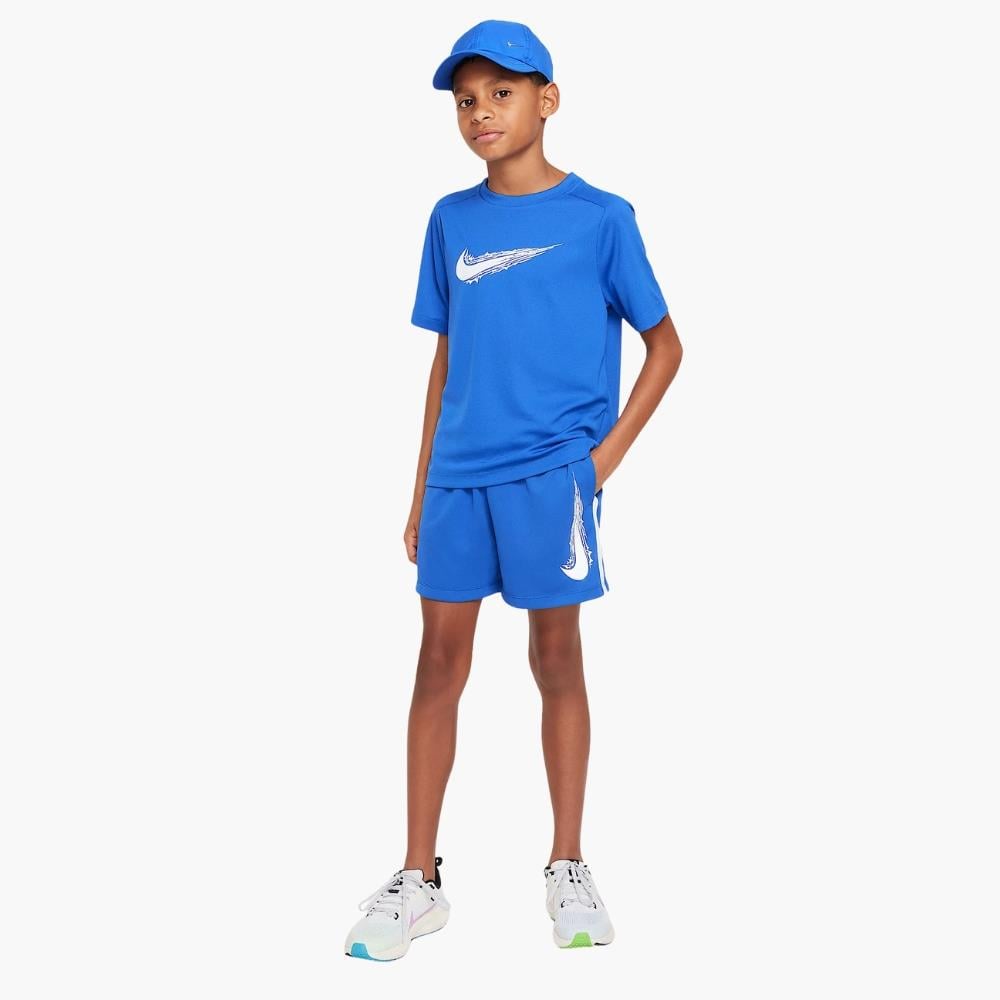 Nike Multi Dri-FIT Genç Çocuk Şortu - Mavi