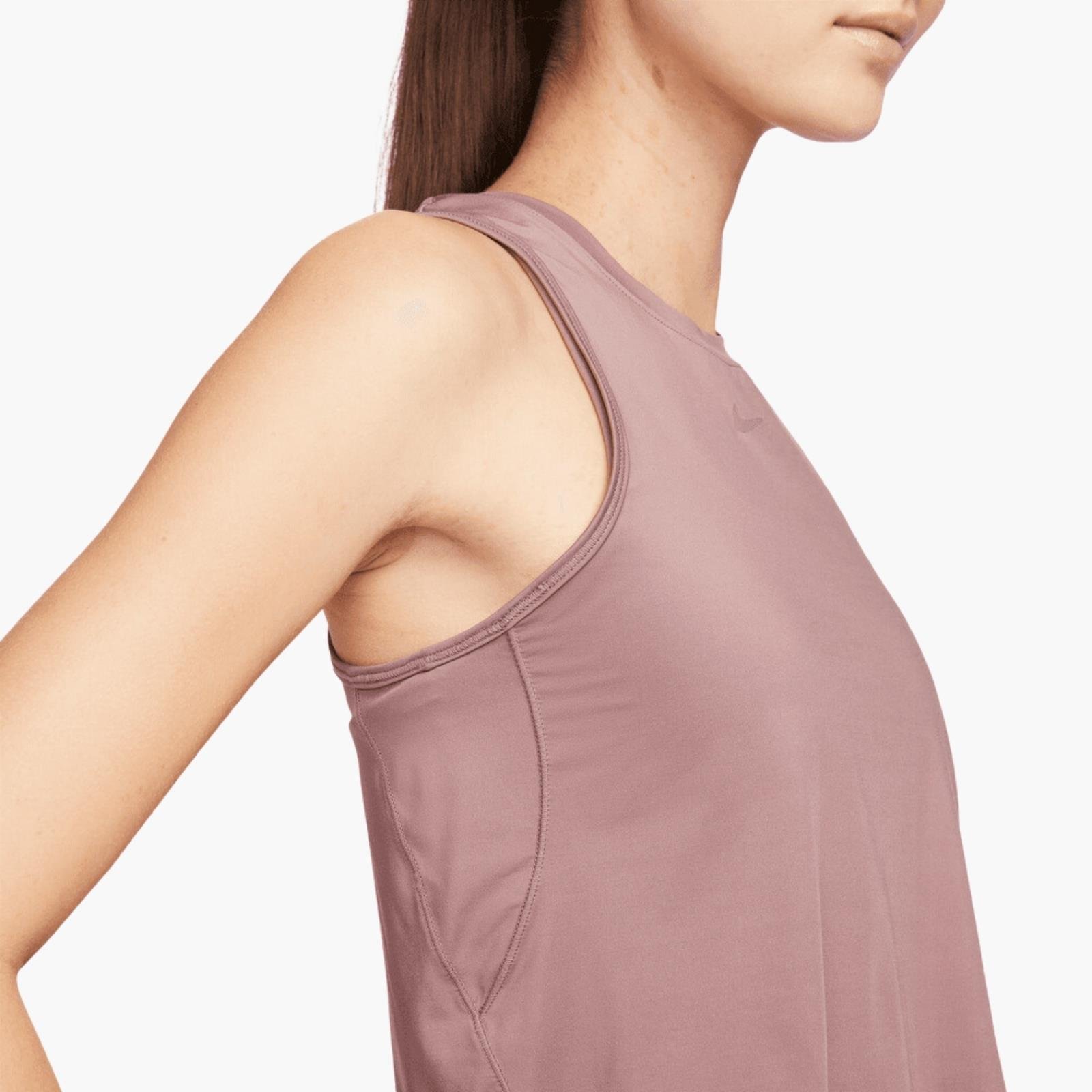 Nike One Classic Dri-FIT Crop Atlet - Gül Kurusu