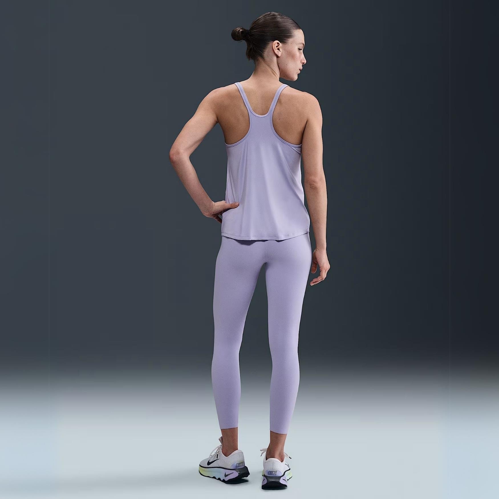 Nike One Classic Dri-FIT İnce Askılı Spor Atleti - Lila