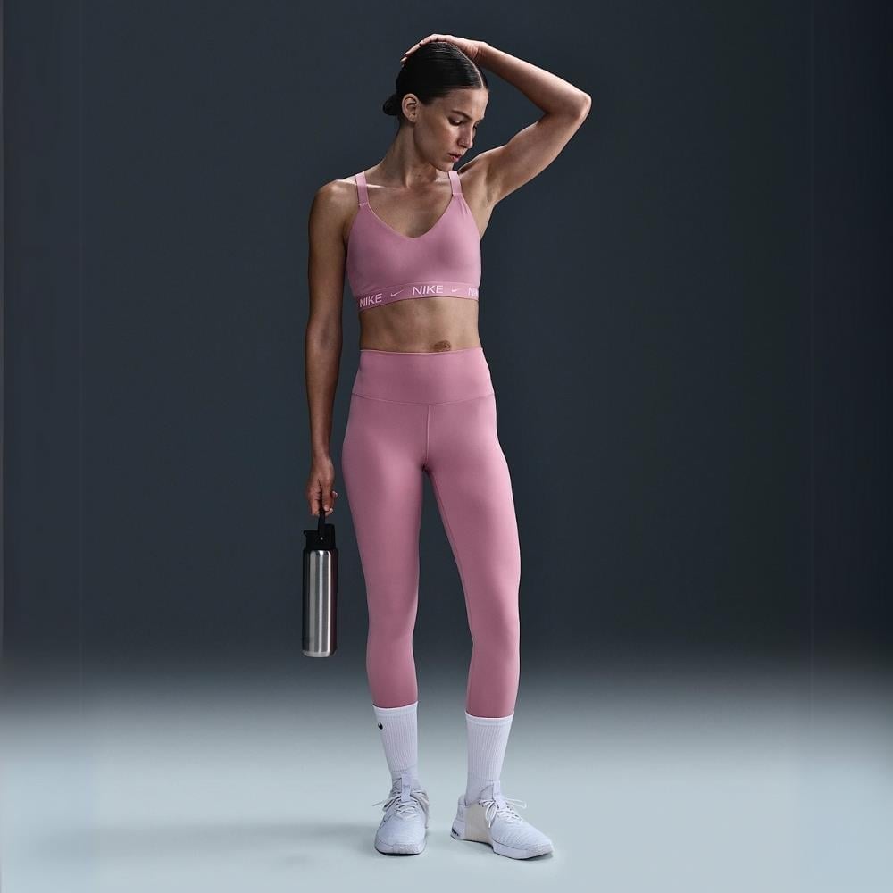 Nike One Women Yüksek Belli Tayt - Pembe