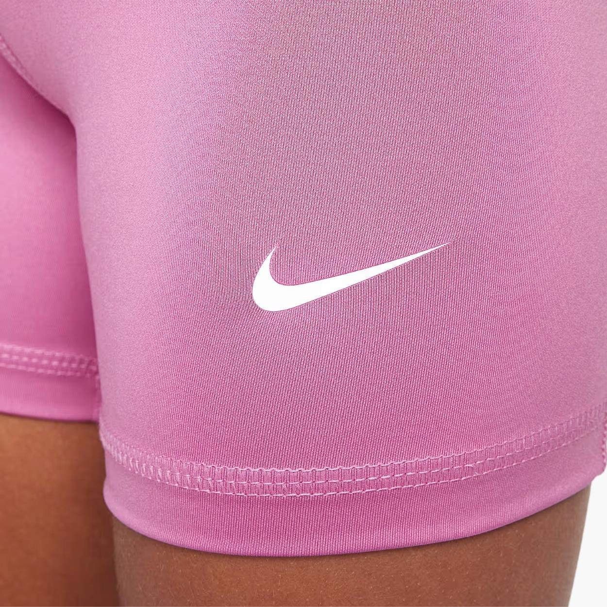 Nike Pro Dri-FIT 3'ü 1 Arada 8 cm Genç Kız Şortu - Açık Pembe