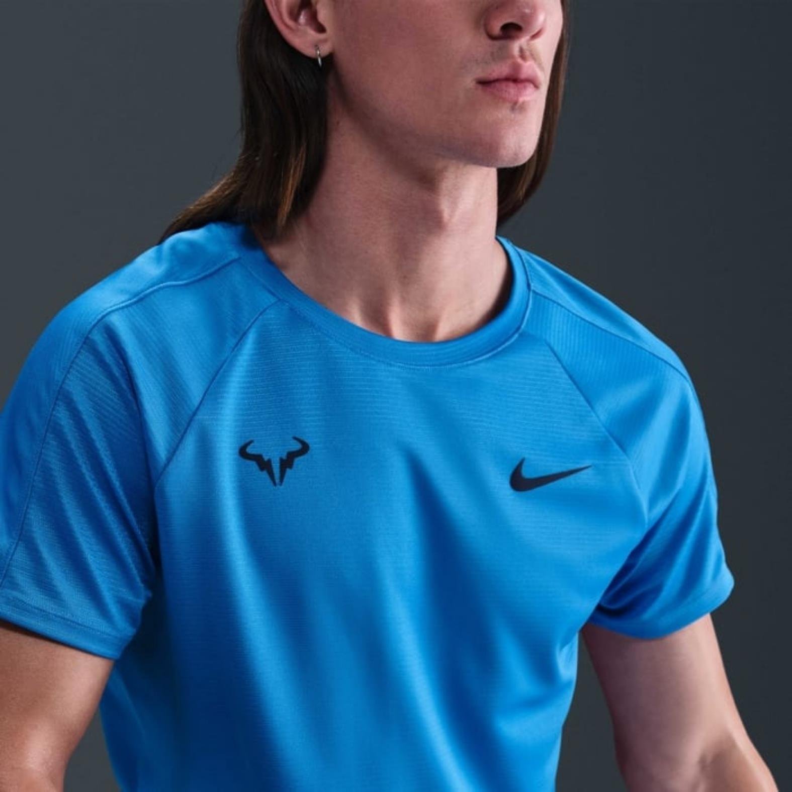Nike Rafa Challenger Dri-Fit Erkek  Tenis T-Shirt