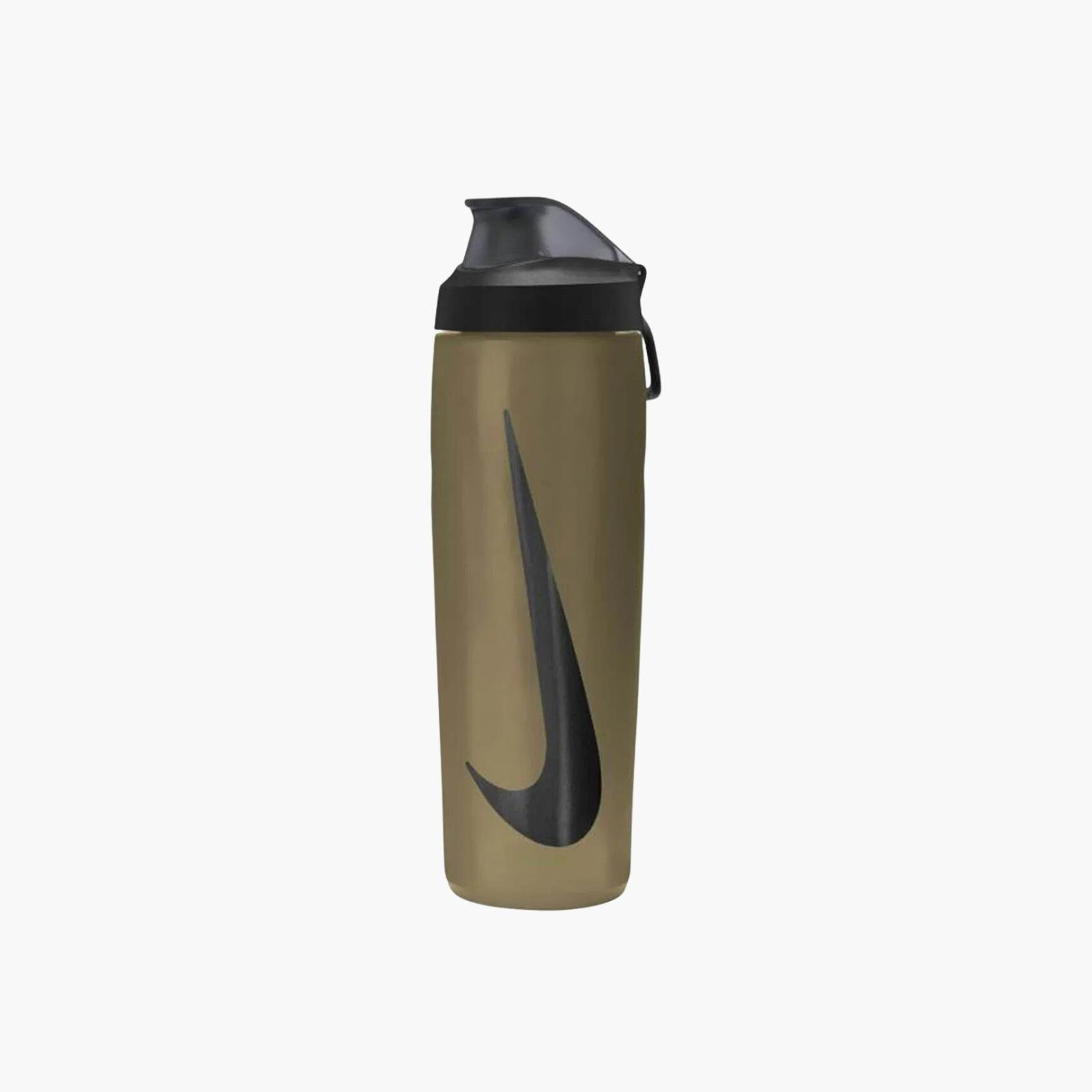 Nike Refuel Bottle Locking Lid 24 Oz (675 ml) Suluk - Altın/Siyah