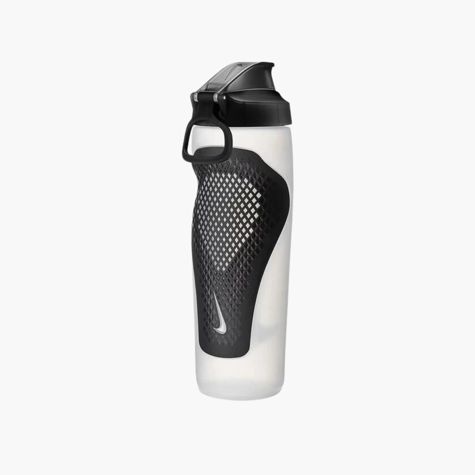Nike Refuel Bottle Locking Lid 24 Oz (675 ml) Suluk - Beyaz