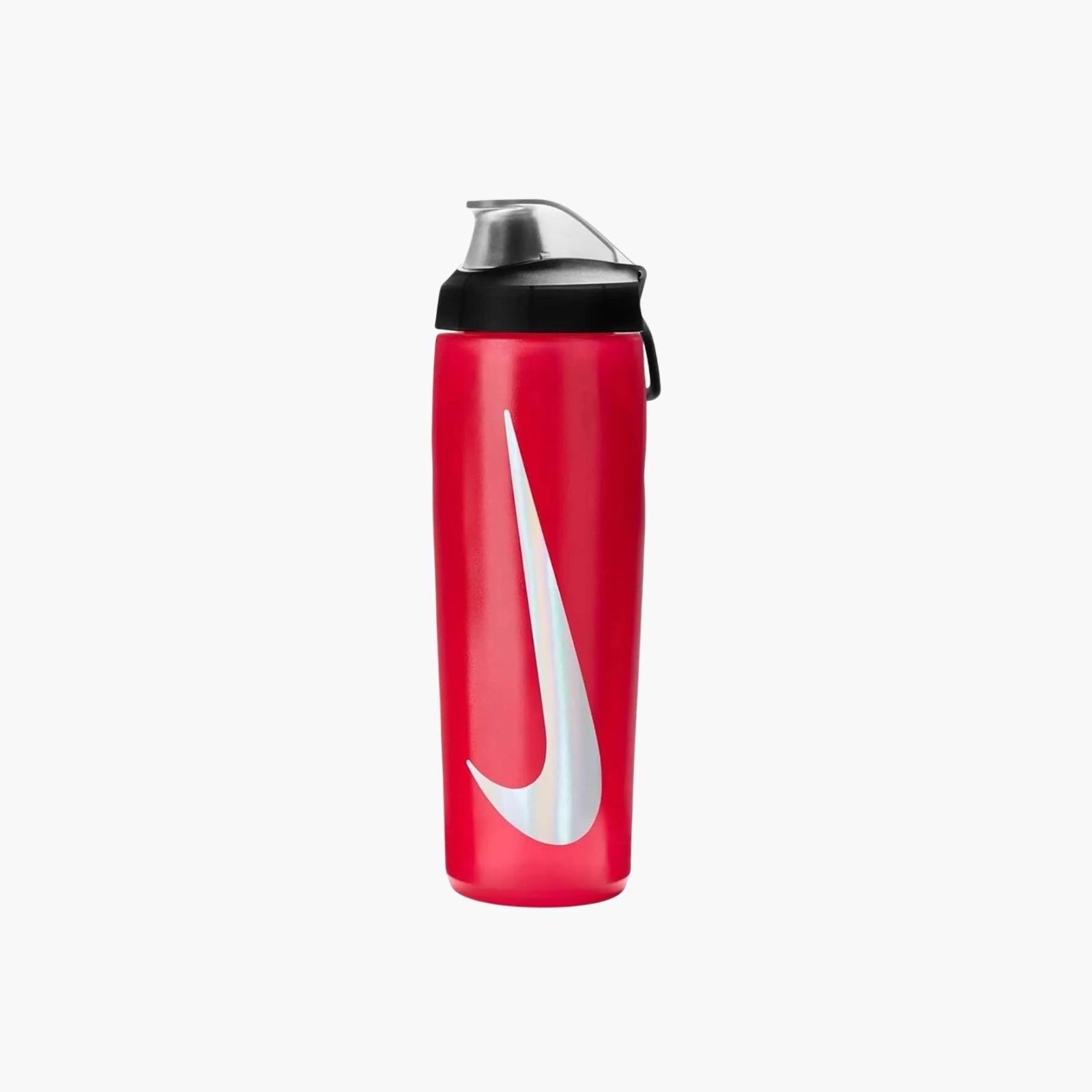 Nike Refuel Bottle Locking Lid 24 Oz (675 ml) Suluk - Kırmızı