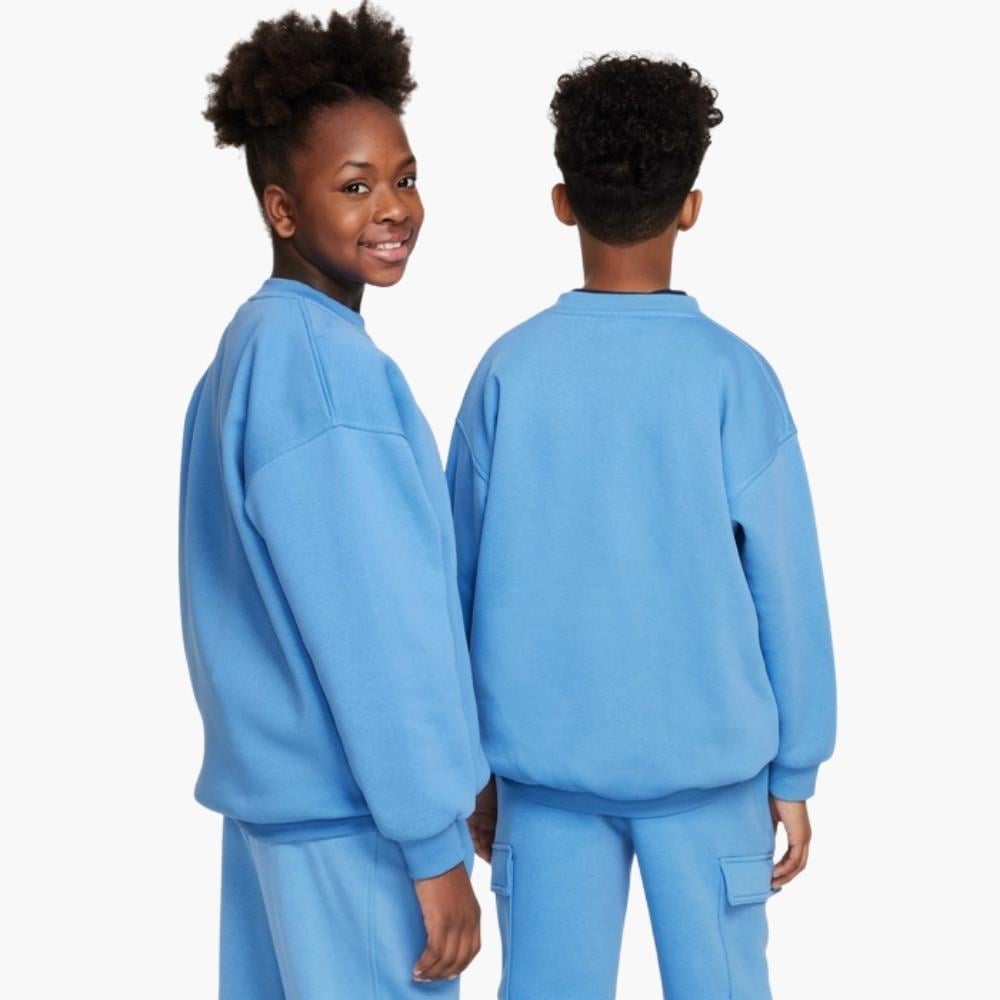 Nike Sportswear Club Fleece Genç Çocuk Sweatshirt - Mavi