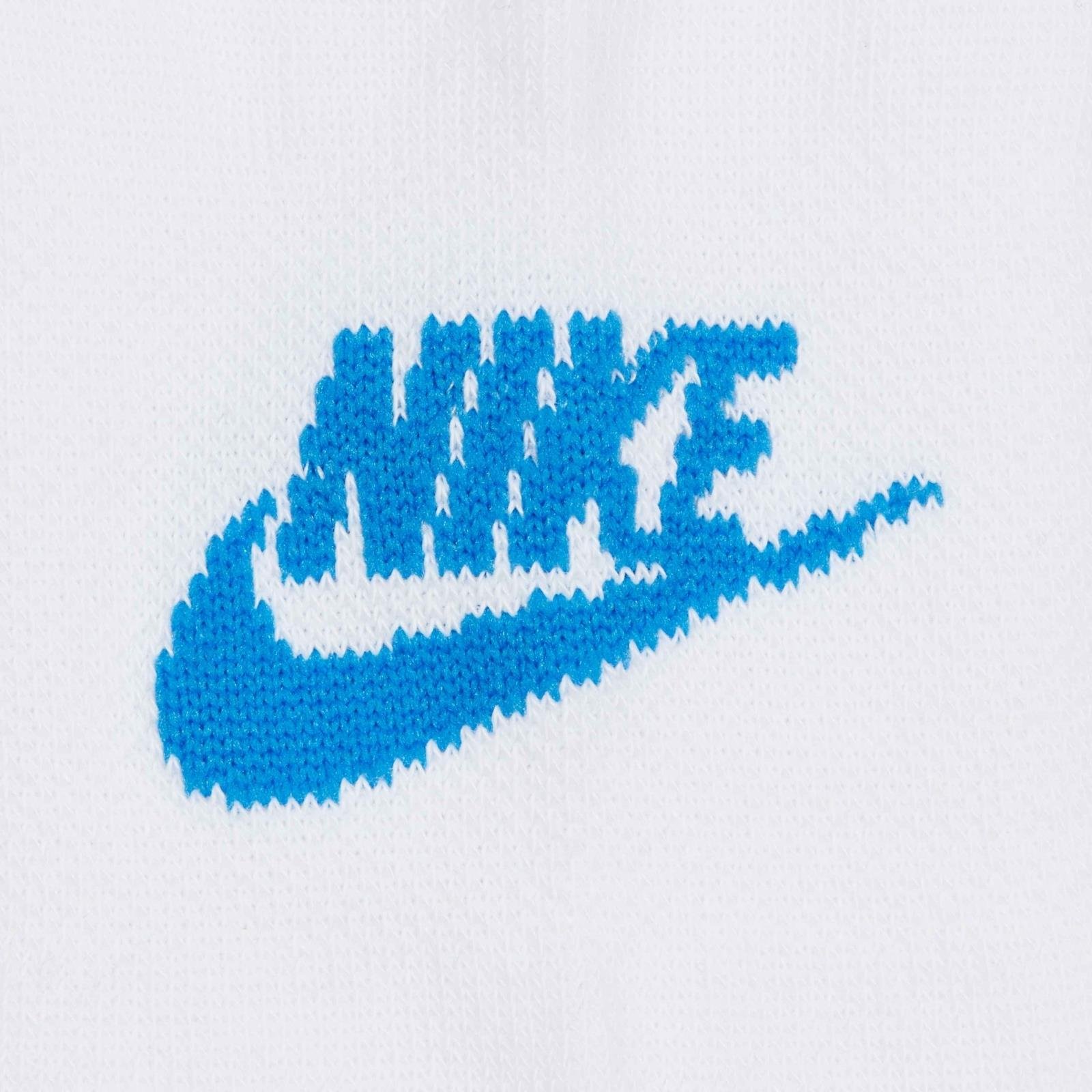Nike Sportswear Everyday Essential No-Show Unisex 3'lü Çorap