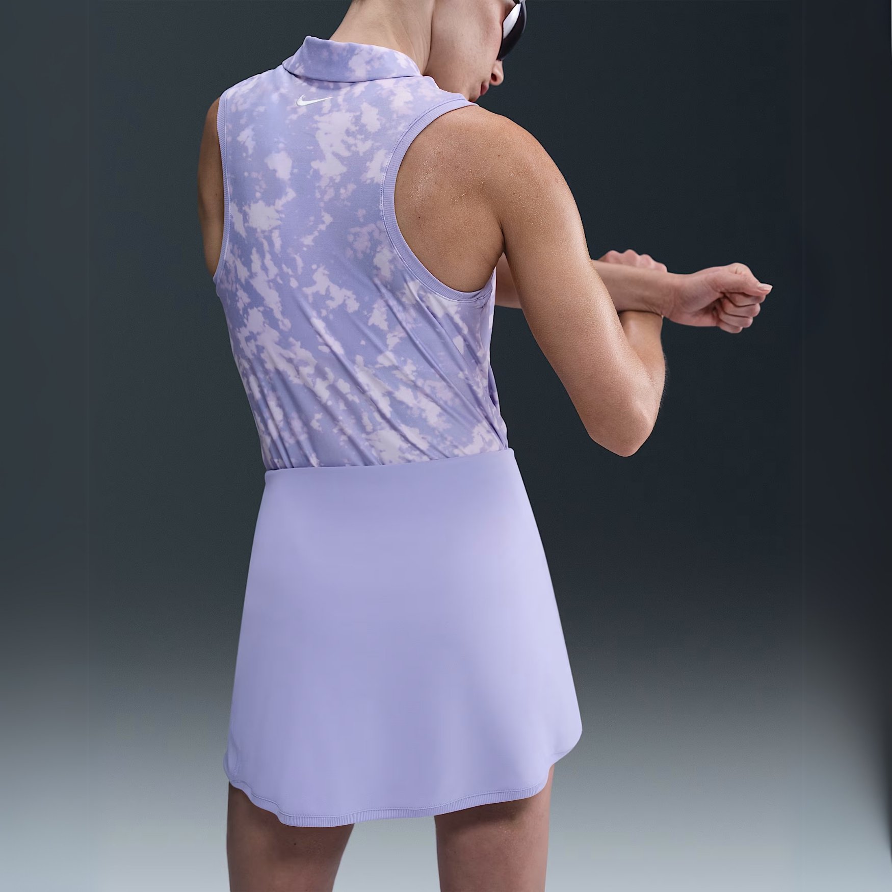 Nike Victory Dri-FIT Düz Tenis Eteği 