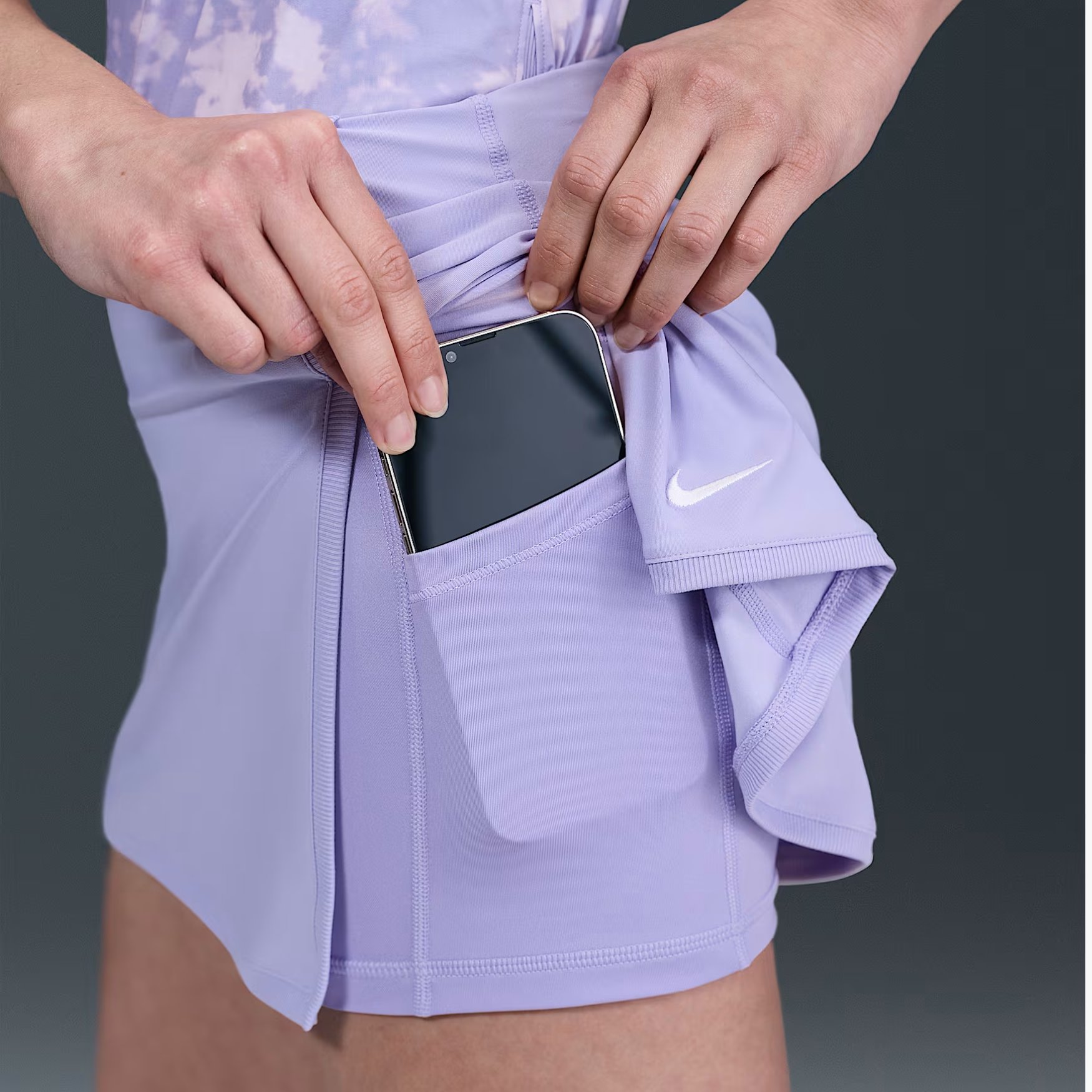 Nike Victory Dri-FIT Düz Tenis Eteği 