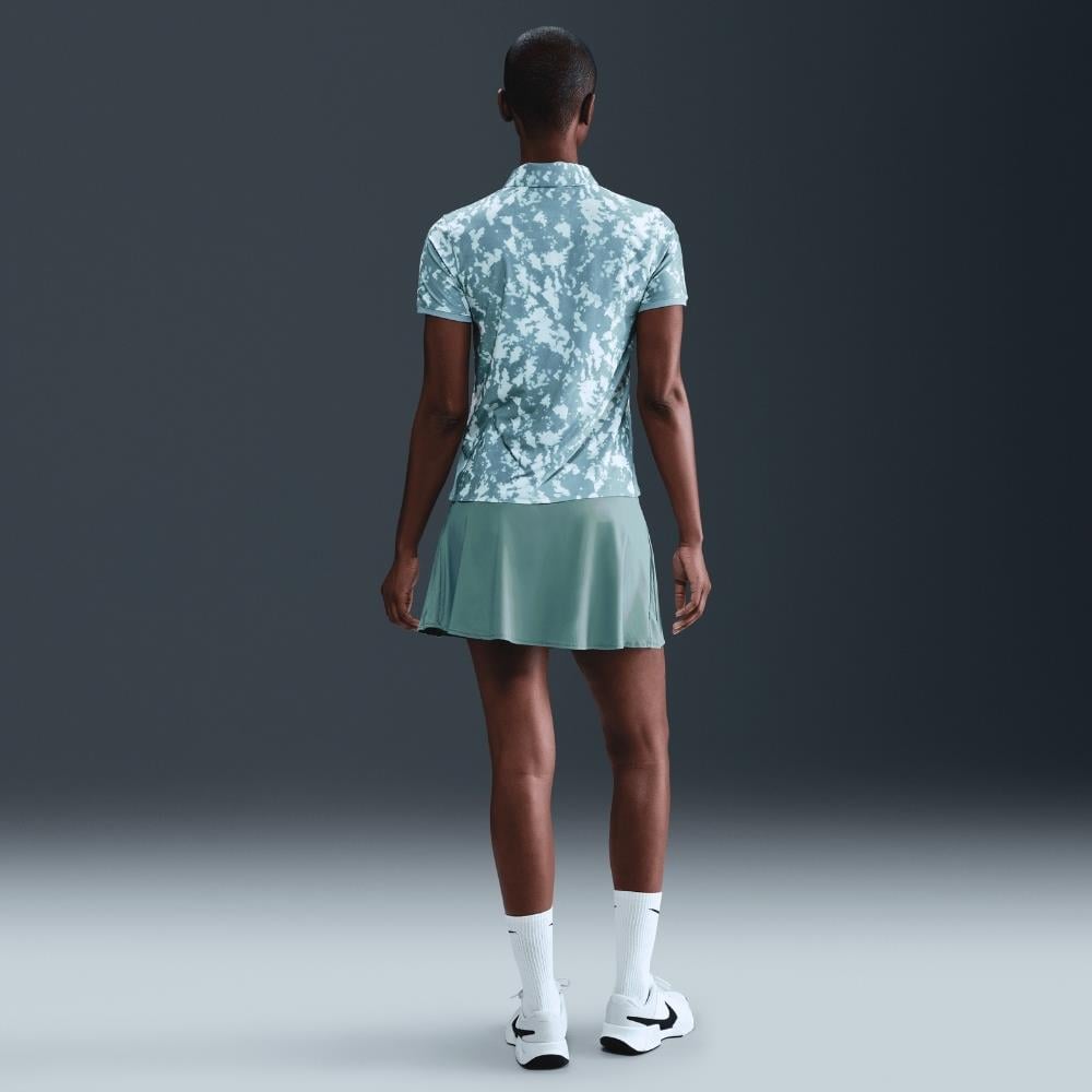 Nike Victory Dri-FIT Fırfırlı Tenis Eteği - Su Yeşili