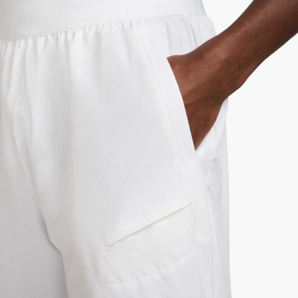 NikeCourt Advantage Dri-FIT 20 cm Tenis Şortu - Beyaz