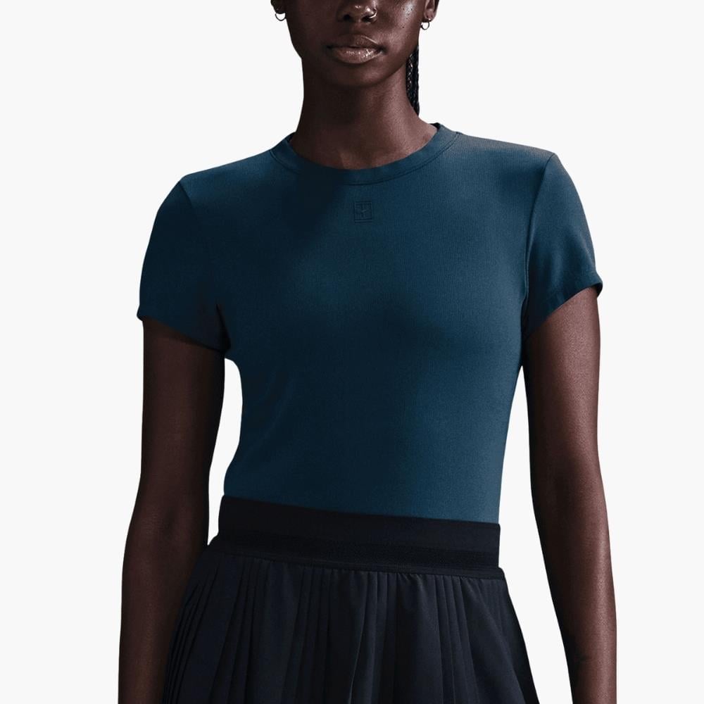 NikeCourt Advantage Dri-FIT Tenis T-Shirt - Petrol