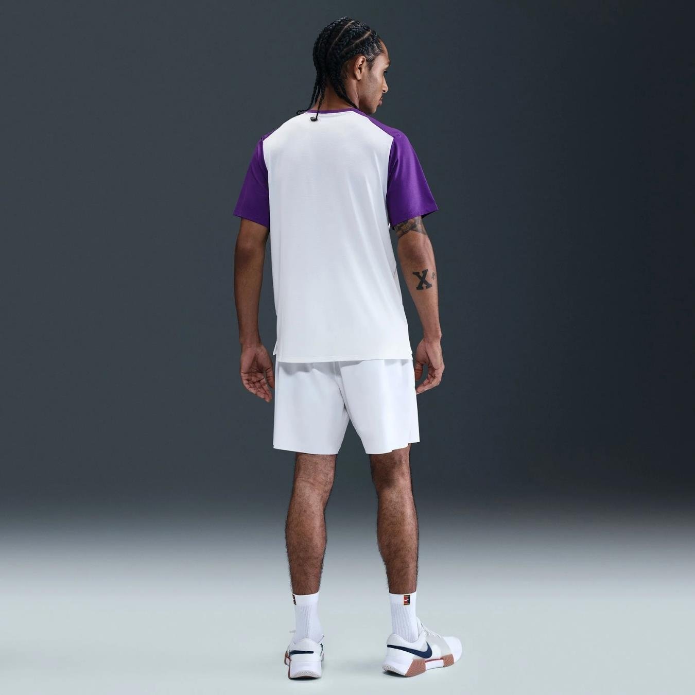 NikeCourt Advantage Tenis T-Shirt - World Indigo