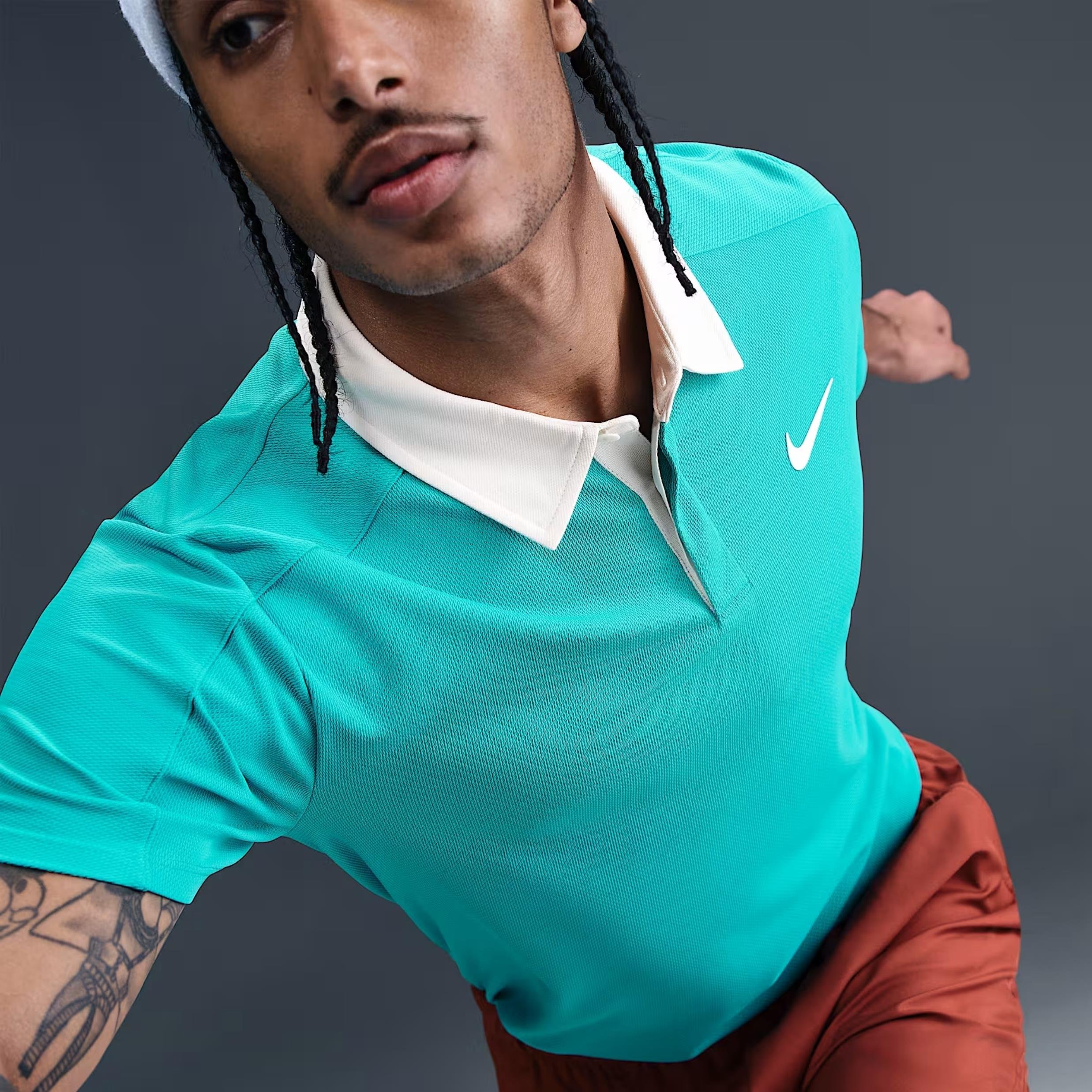 NikeCourt Slam Erkek Dri-FIT ADV Tenis Polo Tişört