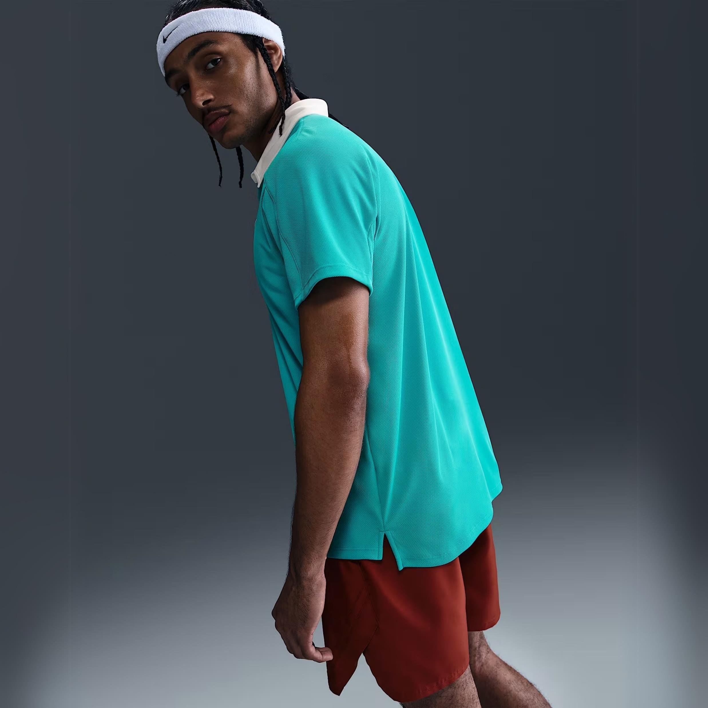 NikeCourt Slam Erkek Dri-FIT ADV Tenis Polo Tişört