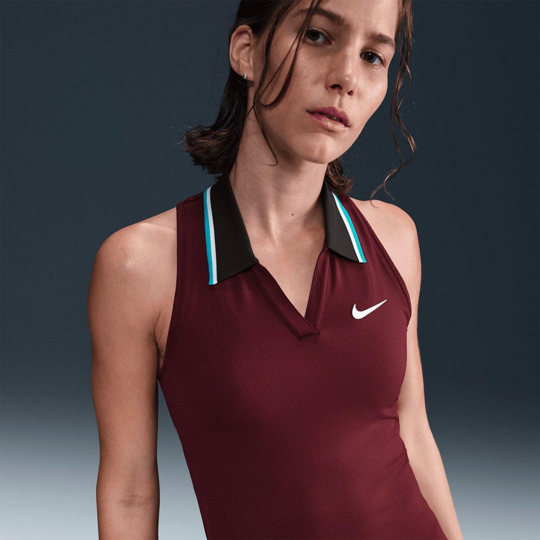 NikeCourt Slam Kadın Dri-FIT Tenis Atleti