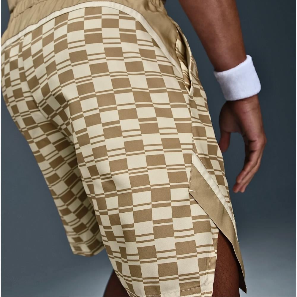 NikeCourt Victory 23 cm Tenis Şortu - Haki