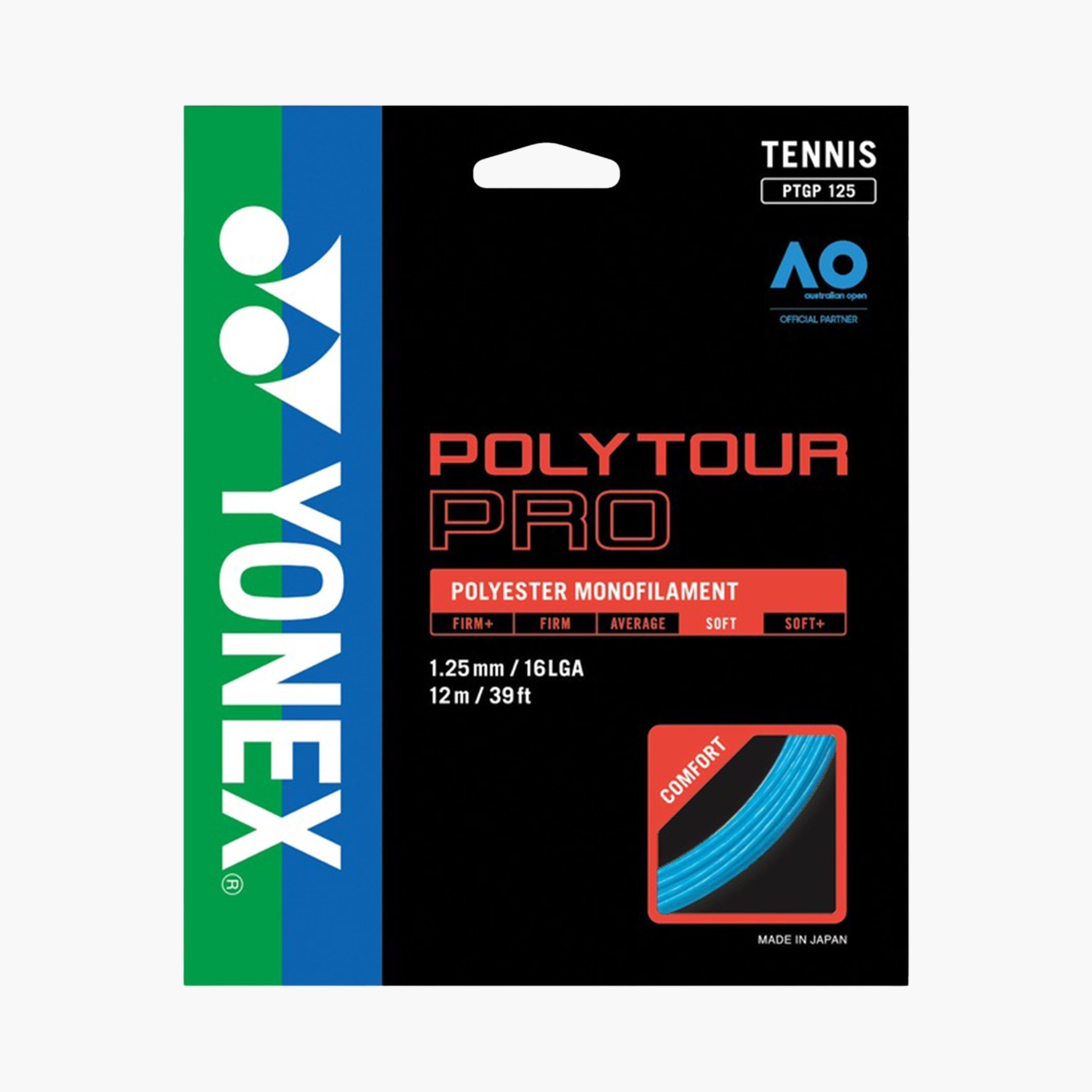 PolyTour Pro 125 Monofilamnet 12m Tenis Kordajı - Mavi