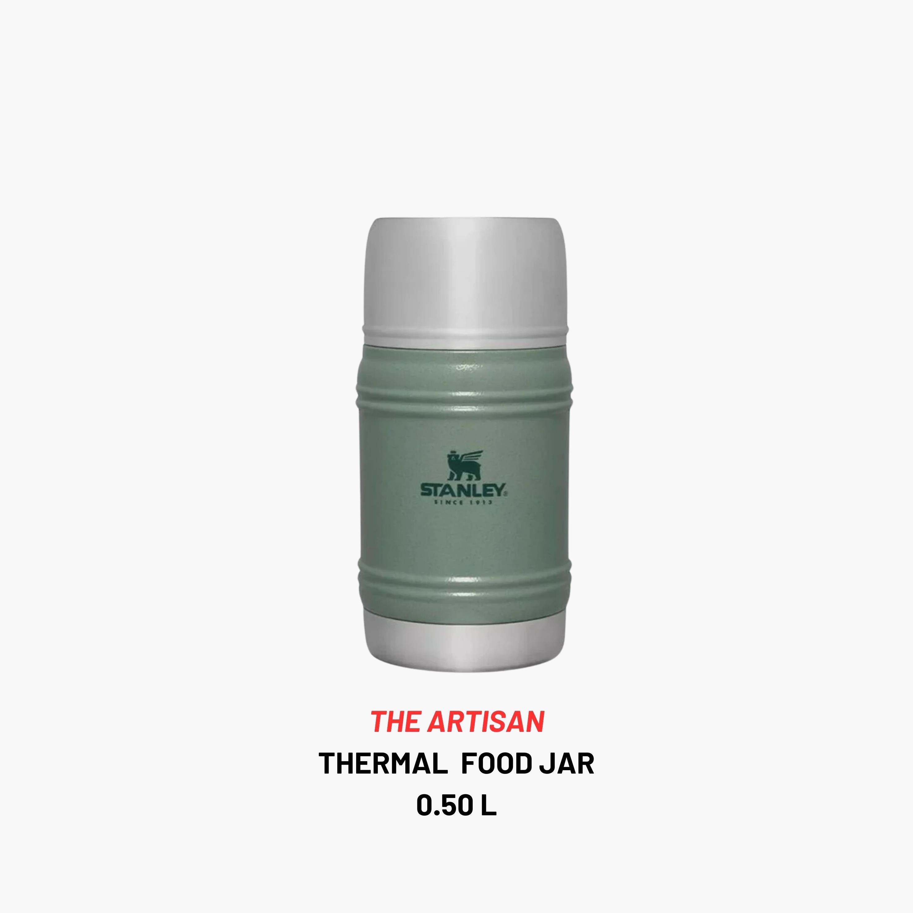 Stanley The Artisan Çelik Yemek Termosu 0.50 Lt - Yeşil
