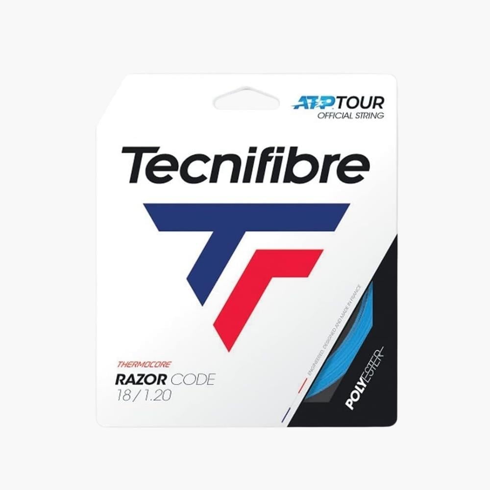 Tecnifibre Razor Code 18/1.20 Tekli Kordaj - Mavi
