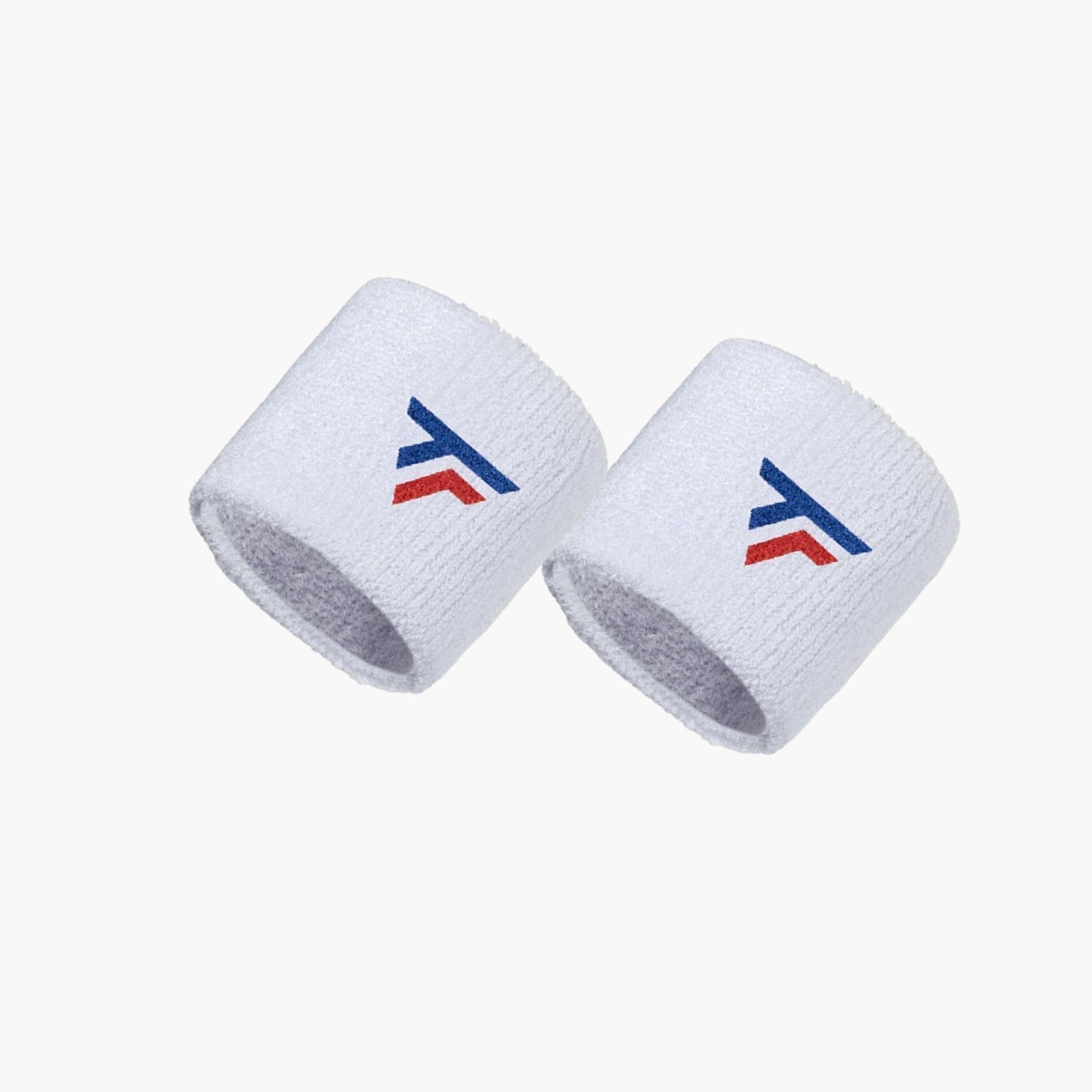 Tecnifibre Unisex Tenis Bilekliği 2'li - Beyaz