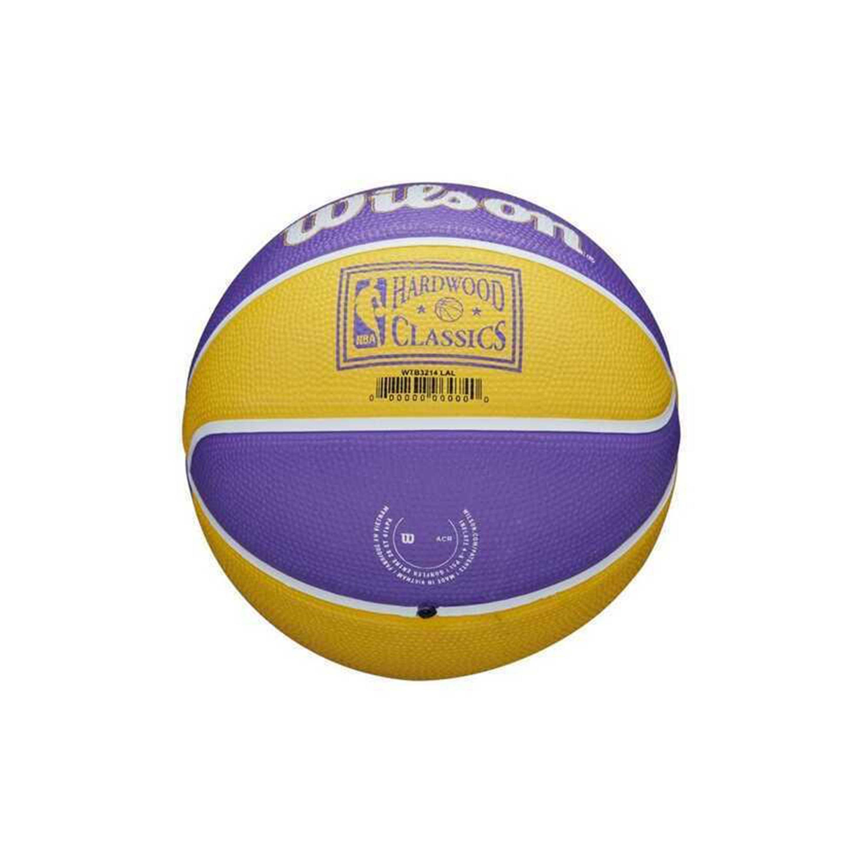Wilson Basketbol Topu Nba Team Retro Mini La Lakers Size:3 