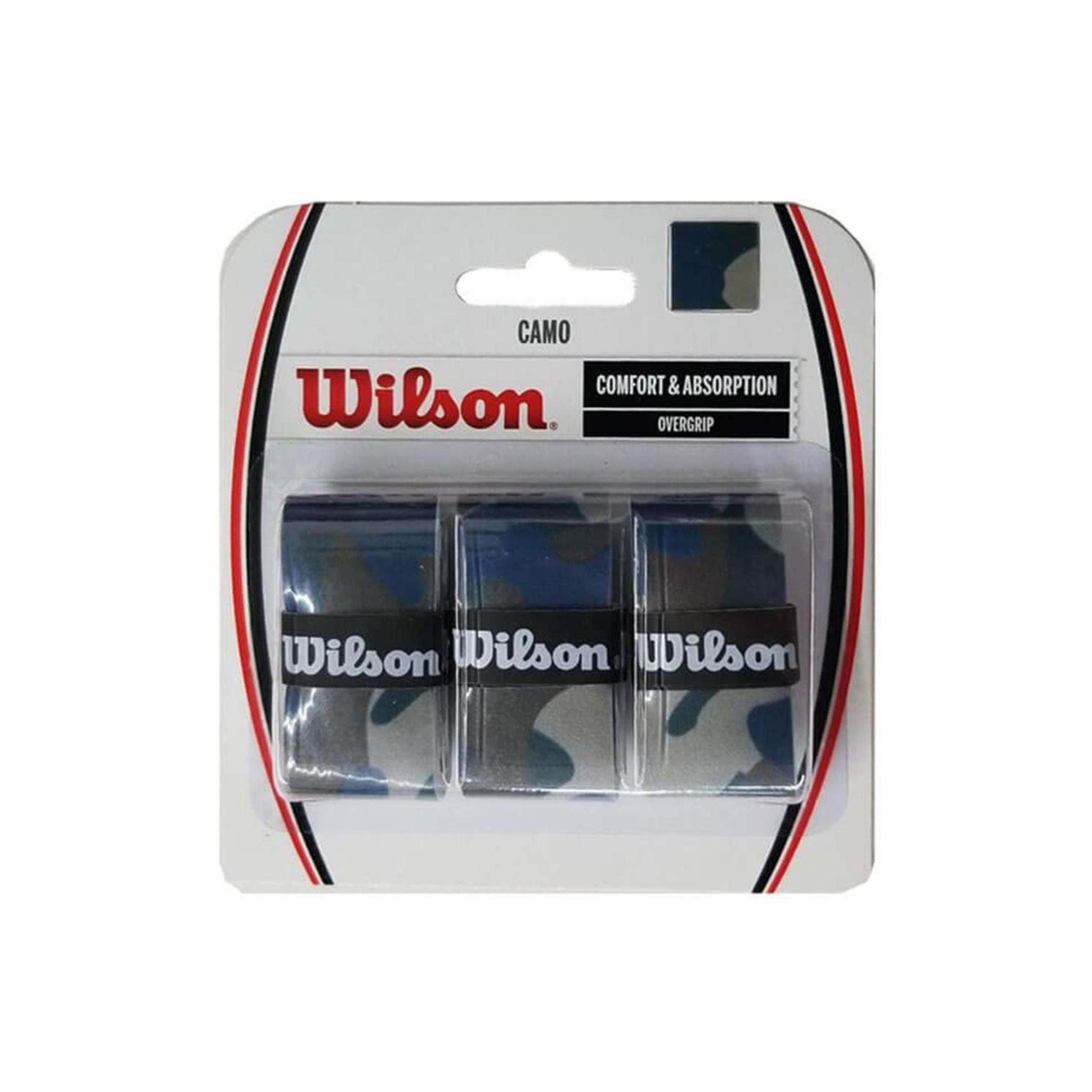 Wilson Como Comfort Over Grip 3'lü - Mavi