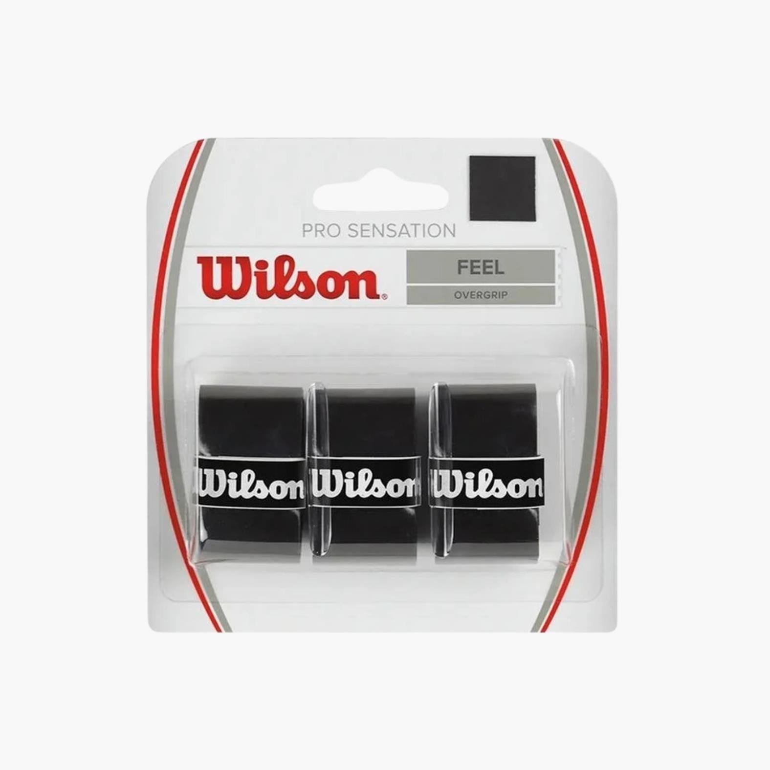 Wilson Pro Sensetion Over Grip 3'lü - Siyah