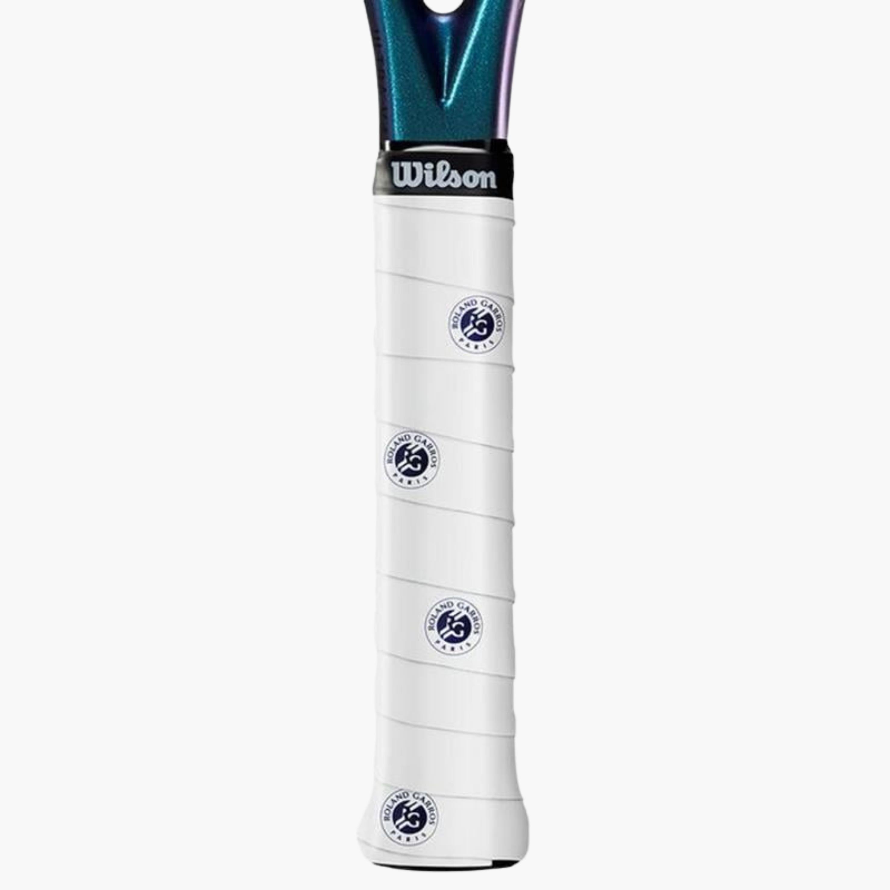Wilson Roland Garros Logo 3'lü Overgrip - Beyaz