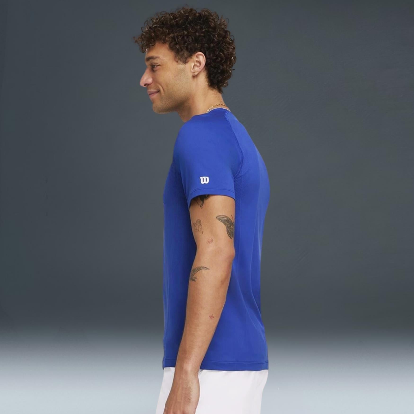 Wilson Team Crew Dikişsiz Tenis T-Shirt