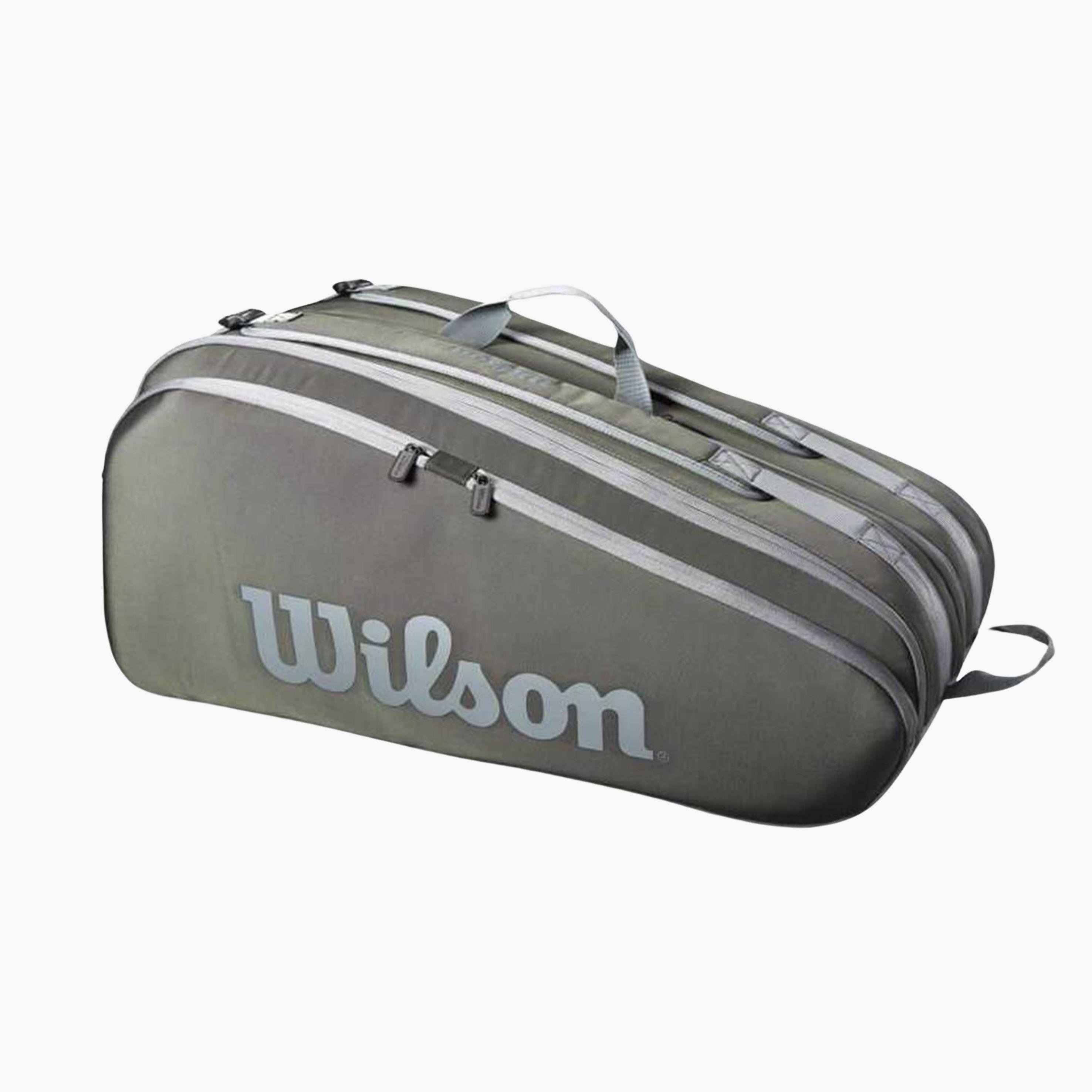 Wilson Tour 12'li Tenis Çanta - Koyu Yeşil