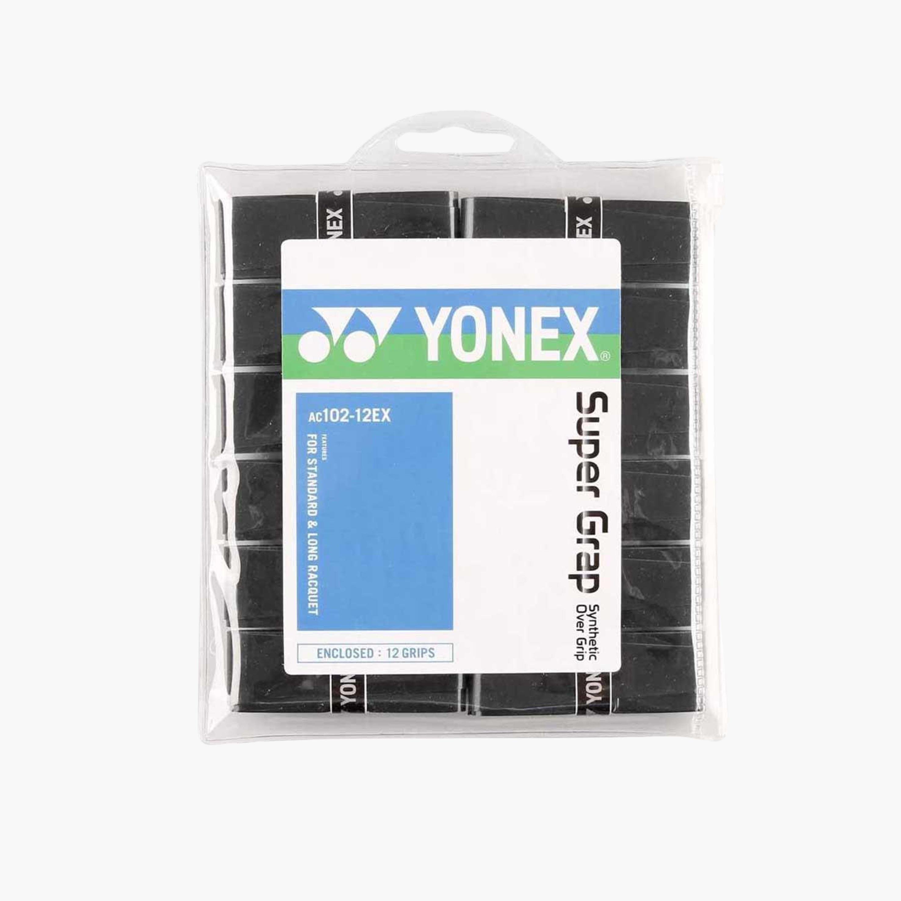 Yonex Over Grip 12'li - Siyah