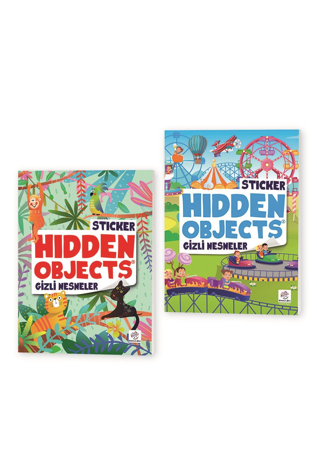 3+ Yaş Sticker Hidden Objects 2'li Set