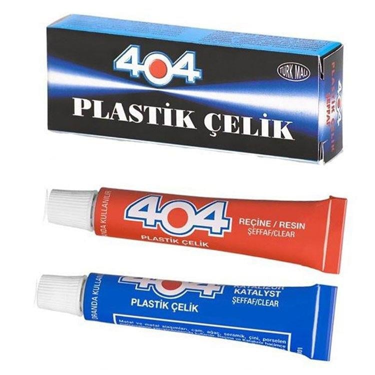 404 çok güçlü çelik yapıştırı 2li(7-9gr)