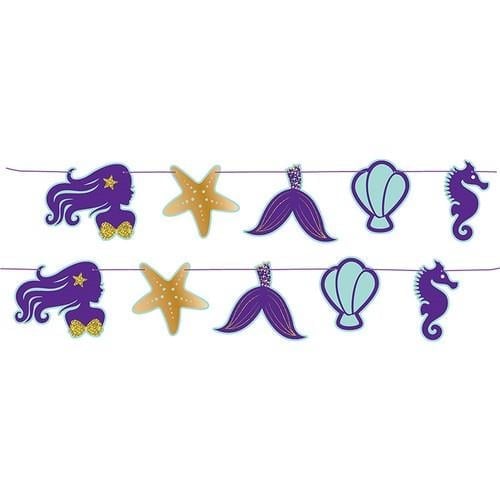 Banner Denizkızı Pırıltılı Figürler