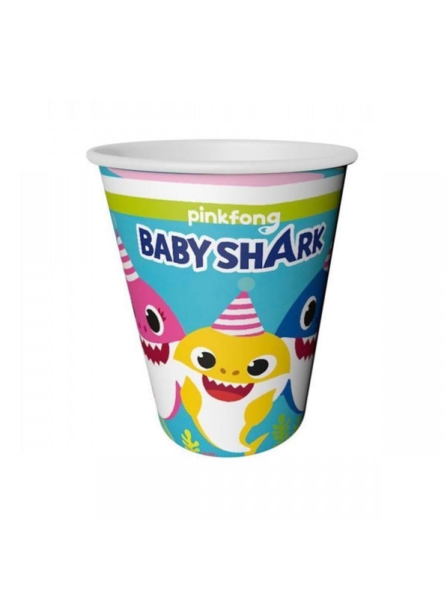 Bardak Baby shark 8 li                            
